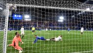 Chelsea's Mason Mount scores their second goal REUTERS/Toby Melville