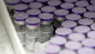 File photo: Vials of the Pfizer-BioNTech Covid-19 vaccine are seen in an ultra low temperature freezer at the hospital in Le Mans, as part of the coronavirus disease (COVID-19) vaccination campaign in France, January 14, 2021. REUTERS/Stephane Mahe/File P