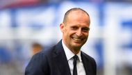 Juventus coach Massimiliano Allegri before the match REUTERS/Massimo Pinca/File Photo