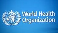 A logo is pictured at the World Health Organization (WHO) building in Geneva, Switzerland, February 2, 2020. REUTERS/Denis Balibouse/File Photo