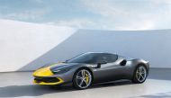 Ferrari unveils its new sports car 296 GTB in Maranello, Italy in this undated handout obtained June 24, 2021. Scuderia Ferrari Press Office/Handout via REUTERS