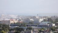 A view of the port and the area around Champs de Mar, near the presidential palace, after Haiti's President Jovenel Moise was shot dead by unidentified attackers in his private residence, in Port-au-Prince, Haiti July 7, 2021. REUTERS/Valerie Baeriswyl