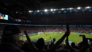 Soccer Football - Euro 2020 - Wembley Stadium, London, Britain - July 7, 2021Pool via REUTERS/Catherine Ivill 
