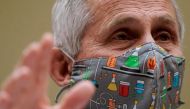 Dr. Anthony Fauci, director of the National Institute of Allergy and Infectious Diseases testifies before the House Select Subcommittee on the Coronavirus Crisis on the Capitol Hill in Washington, U.S., April 15, 2021. Amr Alfiky/Pool via REUTERS/File Pho