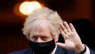 FILE PHOTO: Britain's Prime Minister Boris Johnson waves as he leaves Downing Street, in London, Britain, January 6, 2021. REUTERS/John Sibley
