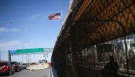 FILE PHOTO: Vehicles wait in line to cross the Cordova Bridge of the Americas (El Paso CBOA) towards El Paso, Texas, U.S., as Mexico's Department of Foreign Relations requested another month-long extension on land-crossing restrictions at the U.S.-Mexico 