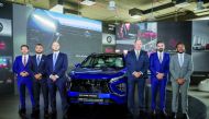 Officials from Mitsubishi Motors Qatar and Qatar Automobiles Company (QAC) during the launch ceremony for the new 2021 Eclipse Cross in Al Khor recently. 