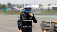 Mercedes' Valtteri Bottas after retiring from the race REUTERS/David W Cerny/File Photo