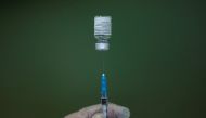 File photo: A medical worker fills a syringe with Pfizer-BioNTech vaccine at the Covid-19 vaccination centre of 'Healthcare Centre' in Nis, Serbia, March 3, 2021. Reuters/Marko Djurica/File Photo