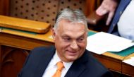 Hungarian Prime Minister Viktor Orban attends the opening session of parliament in Budapest, Hungary, September 20, 2021. Reuters/Bernadett Szabo/File Photo