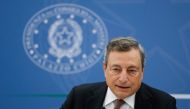 Italy's Prime Minister, Mario Draghi in Rome, Italy, September 29, 2021. REUTERS/Yara Nardi
