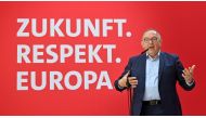 File photo: Norbert Walter-Borjans, co-leader of Germany's Social Democratic (SPD) party, speaks during a joint news conference with the SPD's top candidate for regional elections in Saxony-Anhalt Katja Paehle one day after regional elections in Saxony-An