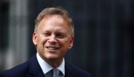 File photo: Britain's Transport Secretary Grant Shapps walks outside Downing Street in London, Britain, September 15, 2021. Reuters/Hannah McKay/File Photo