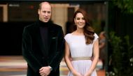 Britain's Prince William and Catherine, Duchess of Cambridge, arrive at the Earthshot awards ceremony in London, Britain October 17, 2021. REUTERS/Henry Nicholls
