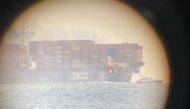 On Saturday, Canada's coast guard said the ship itself was not on fire and only 10 containers were burning.

