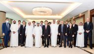 Members of QBA and Korean Chamber of Commerce and Industry posing for a photo. 