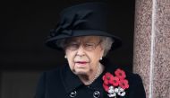 FILE PHOTO: Britain's Queen Elizabeth attends the National Service of Remembrance at The Cenotaph on Whitehall in London, Britain November 8, 2020. Aaron Chown/PA Wire/Pool via REUTERS/File Photo
