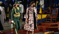 Barbados President-elect Sandra Mason attends the Presidential Inauguration Ceremony to mark the birth of a new republic in Barbados at Heroes Square in Bridgetown, Barbados, November 29, 2021. Jeff J Mitchell/Pool via Reuters