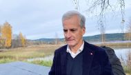 Norway's incoming Prime Minister and Labour leader Jonas Gahr Stoere is pictured at a presentation of the incoming government's policies, in Hurdal, Norway October 13, 2021. REUTERS/Victoria Klesty/