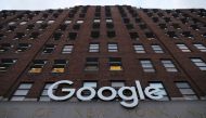 The logo for Google is seen at their office in Manhattan, New York City, New York, U.S., November 17, 2021. REUTERS/Andrew Kelly/File Photo/File Photo