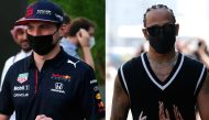Left- Red Bull's Max Verstappen , Right- Mercedes' Lewis Hamilton / REUTERS

