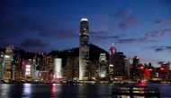 A ferry boat crosses Victoria Harbour during sunset in Hong Kong, China June 29, 2020. REUTERS/Tyrone Siu


