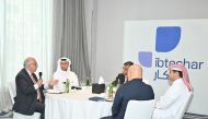 Abdullah Al Khater, Vice-President of Barzan Holdings; Mourad AlMaalaoui, Chief Technology Officer of Rheinmetall Barzan Advanced Technologies QSTP-LLC (RBAT); Soubhi Chebib, General Manager of GBM Qatar, and Nayef Mohamed Al Ibrahim, a Qatari entrepreneur and the CEO and founding partner of Ibtechar during the roundtable discussion held at W Doha Hotel and Residences, yesterday.