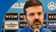  Al Gharafa head coach Andrea Stramaccioni