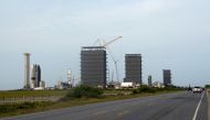 FILE PHOTO: Starship prototypes are pictured at the SpaceX South Texas launch site in Brownsville, Texas, U.S., May 22, 2022. Picture taken May 22, 2022. REUTERS/Veronica G. Cardenas/File Photo
