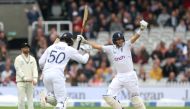 England's Joe Root celebrates winning the match with Ben Foakes Action Images via Reuters/Paul Childs TPX IMAGES OF THE DAY
