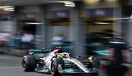 Mercedes' Lewis Hamilton during qualifying REUTERS/Hamad I Mohammed/Pool
