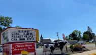 A sign advertising hiring is pictured in Omro, Wisconsin, U.S., June 24, 2022. (REUTERS/Mario Anzuoni)