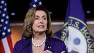 U.S. House Speaker Nancy Pelosi (D-CA) addresses reporters during a news conference at the U.S. Capitol in Washington, U.S., July 29, 2022. REUTERS/Jonathan Ernst
