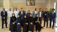 Students and officials during the orientation day.