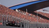 September 3, 2022 Red Bull's Max Verstappen during qualifying REUTERS/Piroschka Van De Wouw


