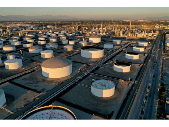 File photo of storage tanks used for representation