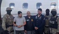 File Photo: Efrain Antonio Campo Flores (2nd from left) and Franqui Fancisco Flores de Freitas with law enforcement officers in this November 12, 2015 photo after their arrest in Port Au Prince, Haiti. (Reuters)