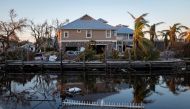 A destroyed house is seen after Hurricane Ian caused widespread destruction, in Fort Myers Beach, Florida, US, on October 4, 2022. File Photo / Reuters