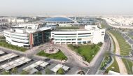 A view of Aspetar, orthopaedic and sports medicine hospital, located at Aspire Zone. 
