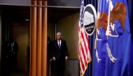 US Attorney General Merrick Garland walks out to announce his appointment of Jack Smith as a special counsel for the investigations into the actions of former President Donald Trump, in the briefing room of the Justice Department in Washington, US, on November 18, 2022. REUTERS/Evelyn Hockstein