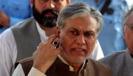  Pakistan's Finance Minister Ishaq Dar is seen after a party meeting in Islamabad, Pakistan, on September 26, 2017. File Photo / Reuters