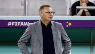 December 4, 2022 Poland coach Czeslaw Michniewicz REUTERS/Suhaib Salem
