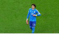 December 1, 2022 Mexico's Guillermo Ochoa looks dejected after the match as Mexico are eliminated from the World Cup REUTERS/Molly Darlington