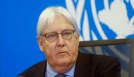 Martin Griffiths, the under secretary-general for humanitarian affairs and emergency relief coordinator, briefs reporters on the famine and humanitarian situation in Mogadishu, Somalia, September 5, 2022. File Photo / Reuters