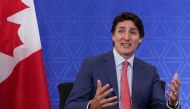 Canadian Prime Minister Justin Trudeau speaks during a bilateral meeting with US President Joe Biden at the North American Leaders' Summit in Mexico City, Mexico, January 10, 2023. (REUTERS/Kevin Lamarque)