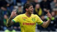 Nantes' Emiliano Sala in action against OGC Nice at the La Beaujoire Stadium, Nantes, on March 18, 2017.  File Photo / Reuters