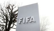 FIFA's logo is seen in front of its headquarters during a foggy autumn day in Zurich, Switzerland on November 18, 2020. File Photo / Reuters