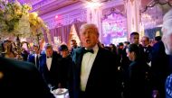 Former US President Donald Trump, who announced a third run for the presidency in 2024, hosts a New Year's Eve party at his Mar-a-Lago resort in Palm Beach, Florida, US on December 31, 2022. File Photo / Reuters