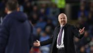 Sean Dyche reacts during a English Premier League match between Burnley and Everton at Turf Moor, Burnley, Britain on April 6, 2022. File Photo / Reuters


