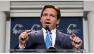 Florida Governor, Ron DeSantis.
